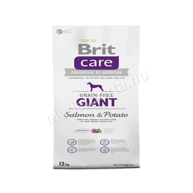 Brit Care Grain-Free Giant Salmon & Potato 12 kg