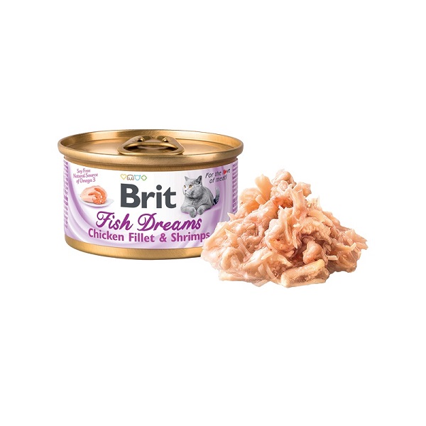 Brit Fish Dreams Chicken fillet & Shrimps
