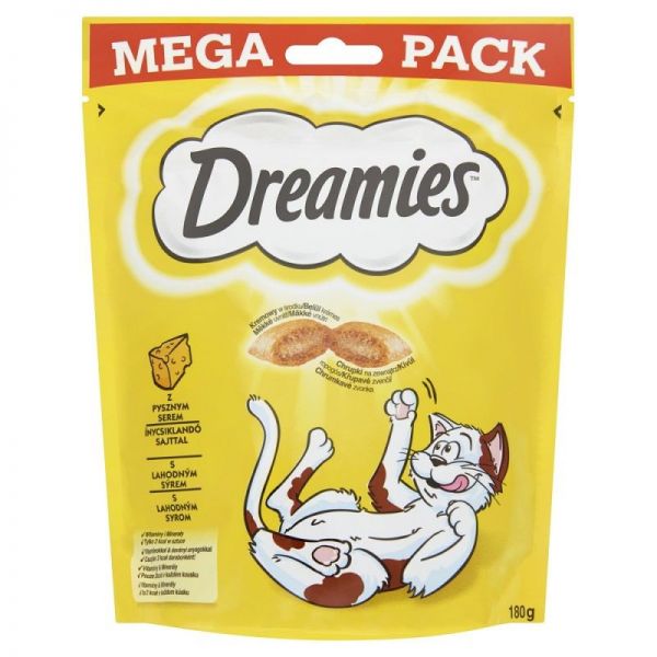 Dreamies Mega sajtos jutalomfalat 180 g