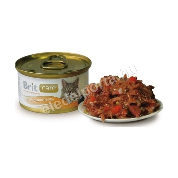 Brit Care Cat Tuna, Carrot & Pea 80 g