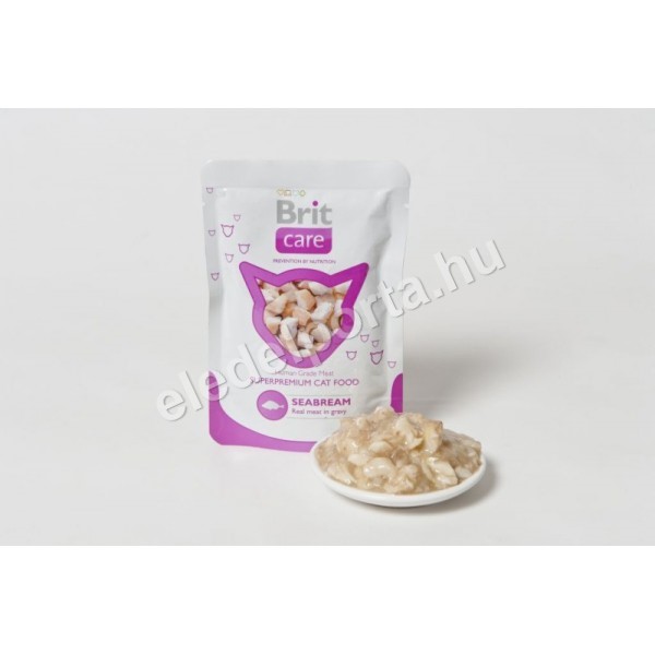 Brit Care Cat Pouches Seabream 80 g