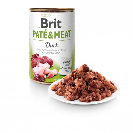 Brit Paté & Meat Kacsa 6x400 g