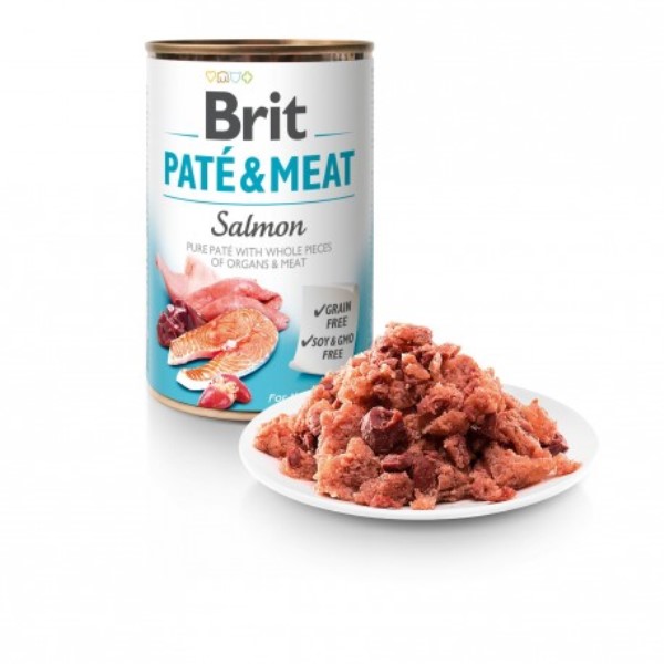 Brit Paté & Meat Lazac 400 g