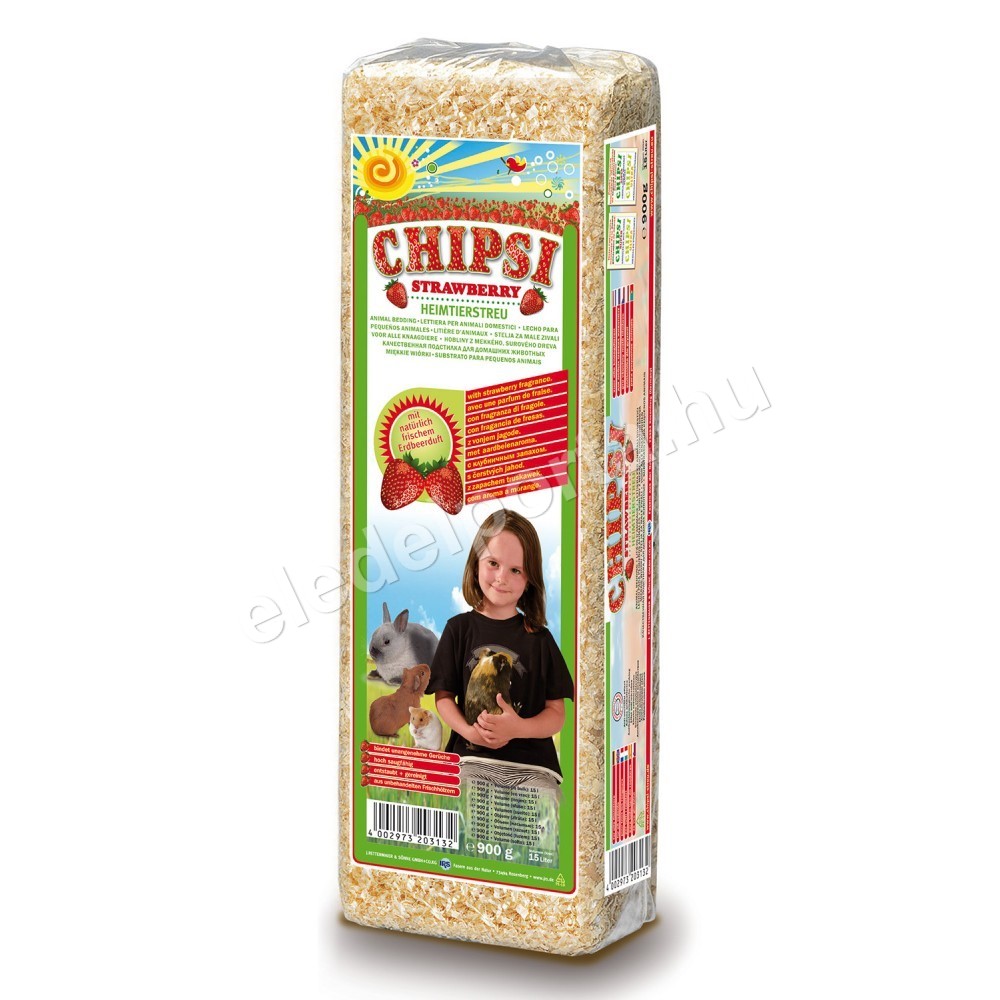 CHIPSI Strawberry forgács (15 L)