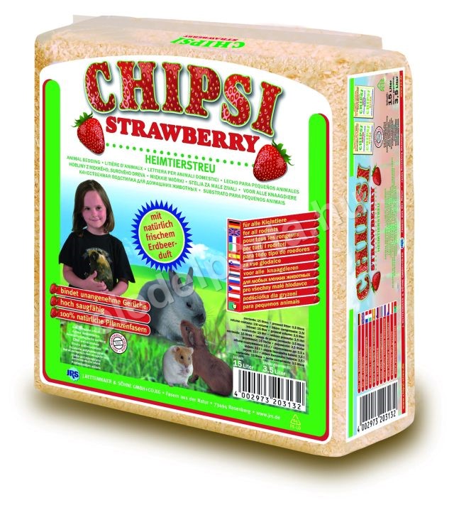CHIPSI Strawberry forgács (60 L)