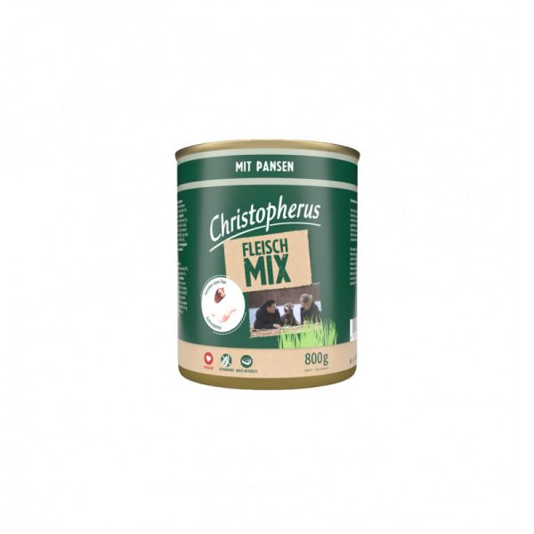 Christopherus Dog Meat Mix Tripe (pacal) 800 g