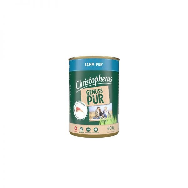 Christopherus Dog Pure Lamb (bárány) 400 g
