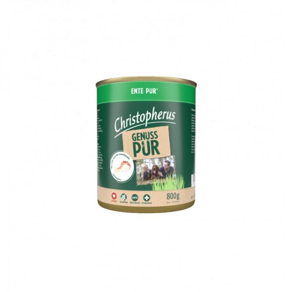 Christopherus Dog Pure Duck (kacsa) 800 g
