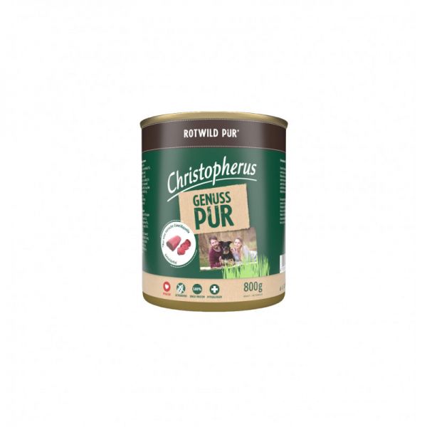 Christopherus Dog Pure Deer (gímszarvas) 800 g