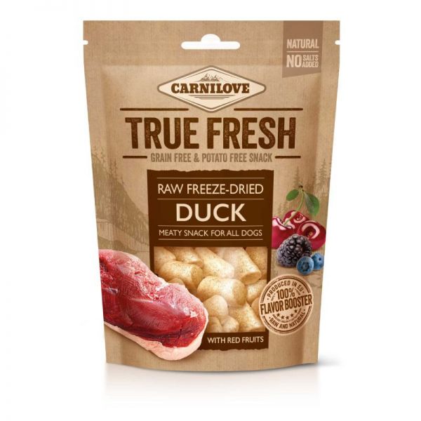 Carnilove True Fresh Raw freeze-dried snack Duck 40 g
