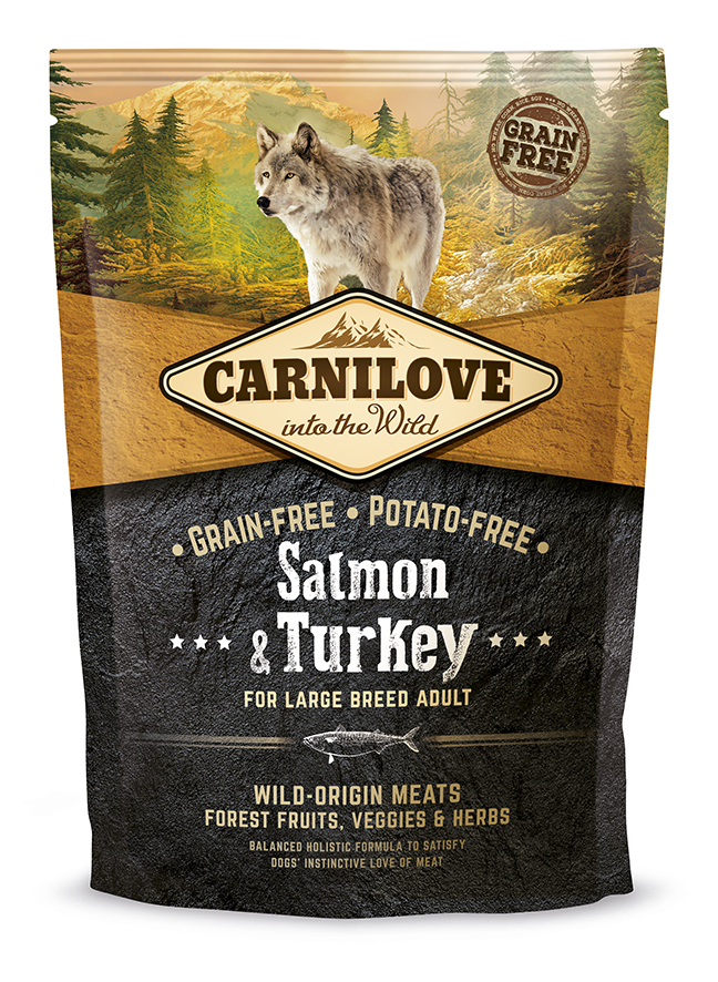 CarniLove Adult Large Salmon & Turkey (lazac-pulyka) 1,5 kg
