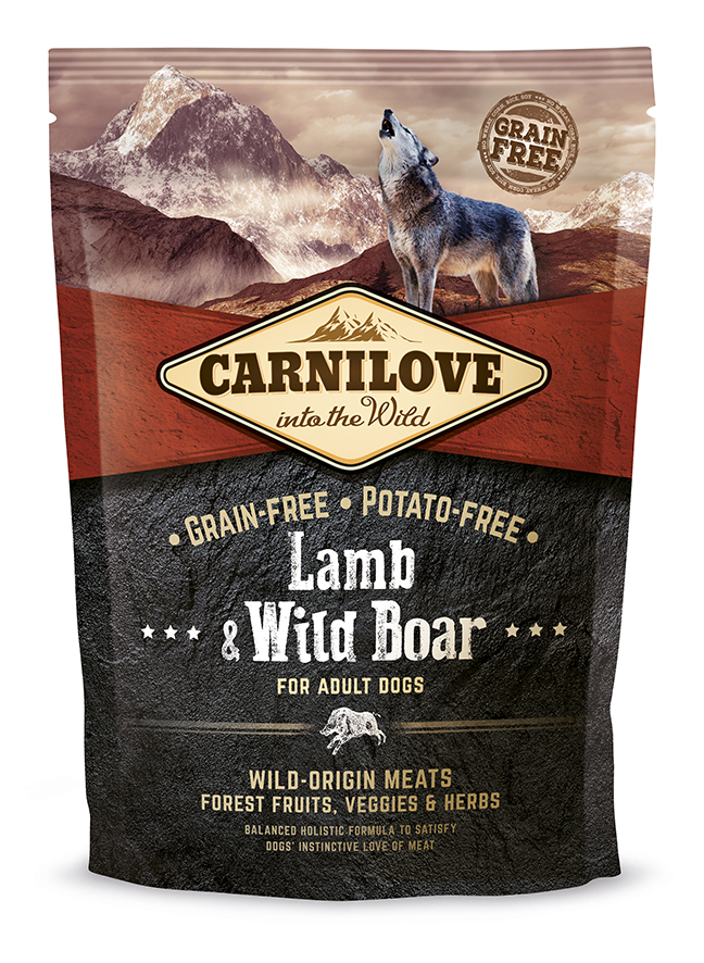 CarniLove Adult Lamb & Wild Boar (bárány-vaddisznó) 1,5 kg