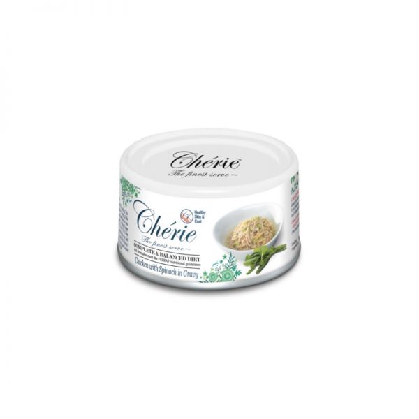 Chérie Csirke Spenóttal Mártásban 80 g