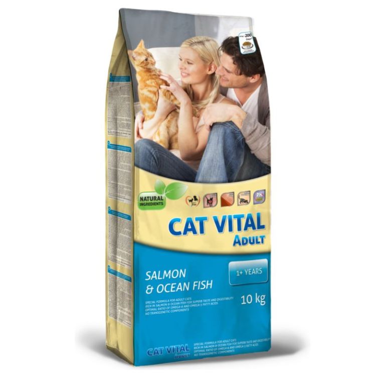 Cat Vital Adult Salmon & Ocean Fish 10 kg