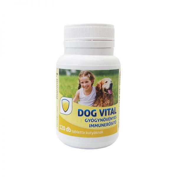 Dog Vital gyógynövényes immunerősítő 120 db