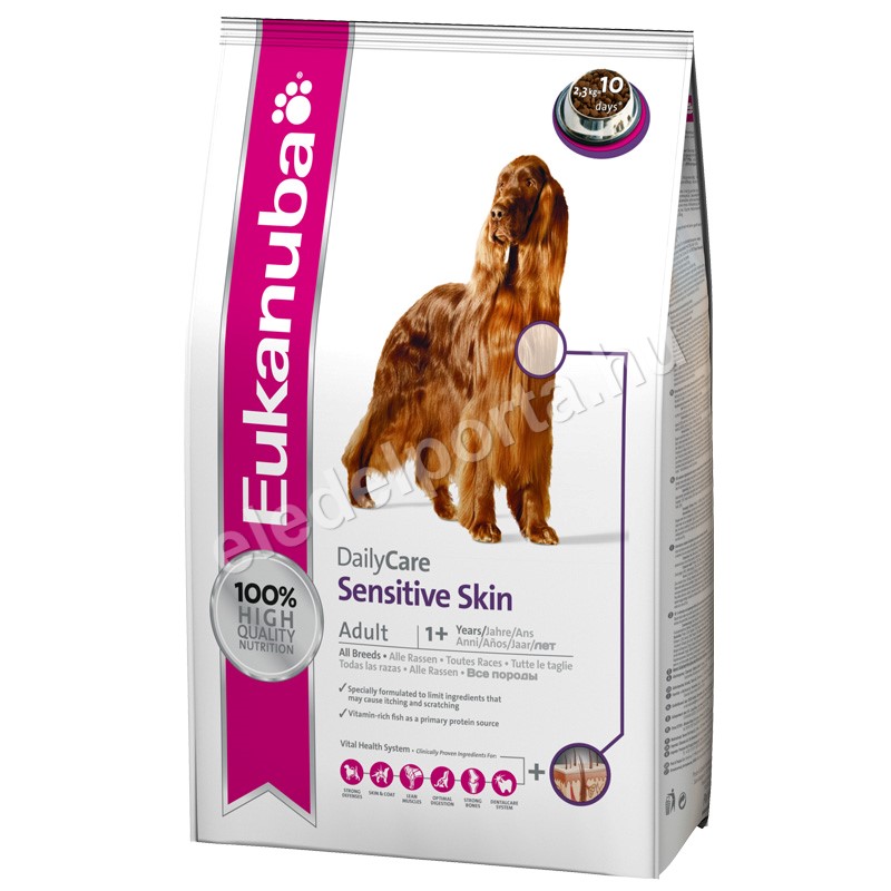 Eukanuba Daily Care Sensitive Skin 12 kg