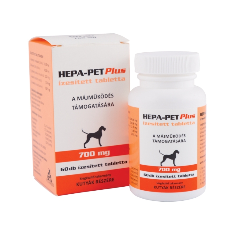 Hepa-Pet Plus 700 mg tabletta (60 db)