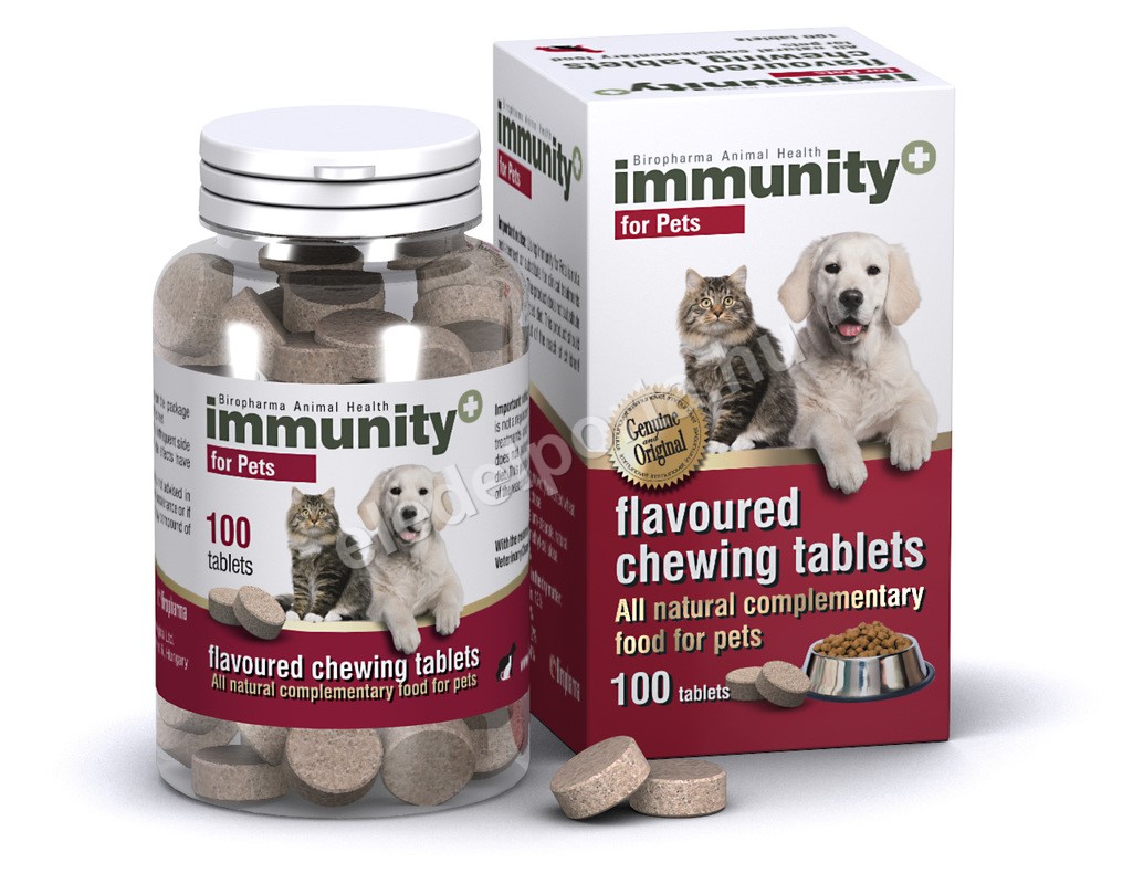 Immunovet ízesített rágótabletta (60 db)
