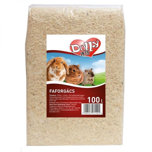 Dolly Pets Faforgács 100 L
