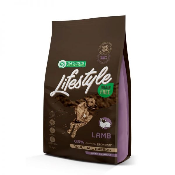 Nature's Protection Lifestyle Dog Adult Grain Free Lamb 1,5 kg