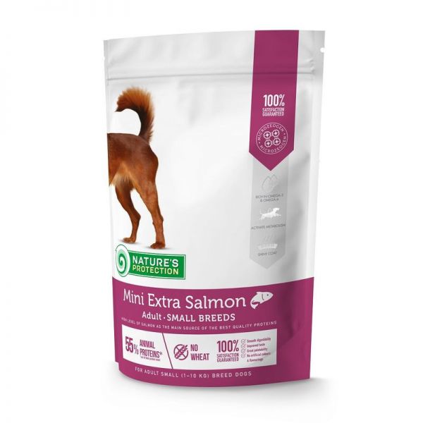 Nature's Protection Dog Mini Extra Salmon 500 g