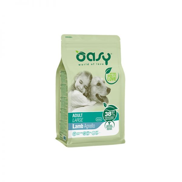 Oasy Dog Lifestage Adult Large Lamb 12 kg