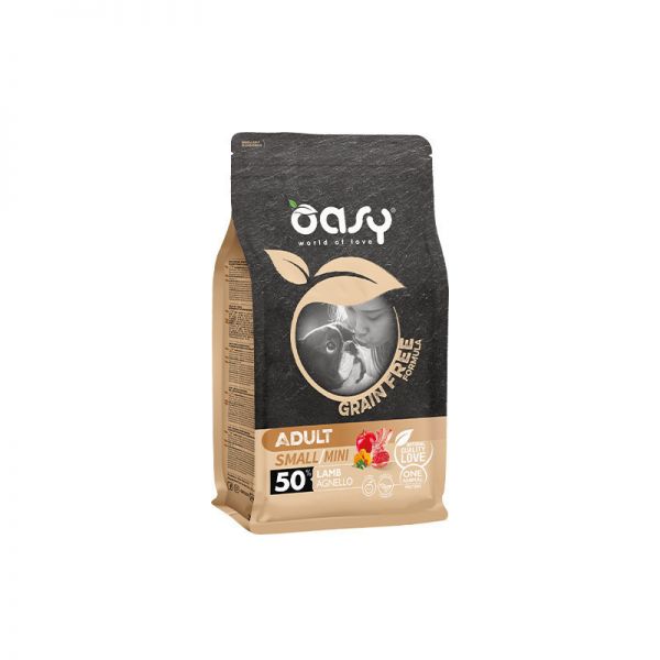 Oasy Dog GF Adult Small/Mini Lamb 2,5 kg