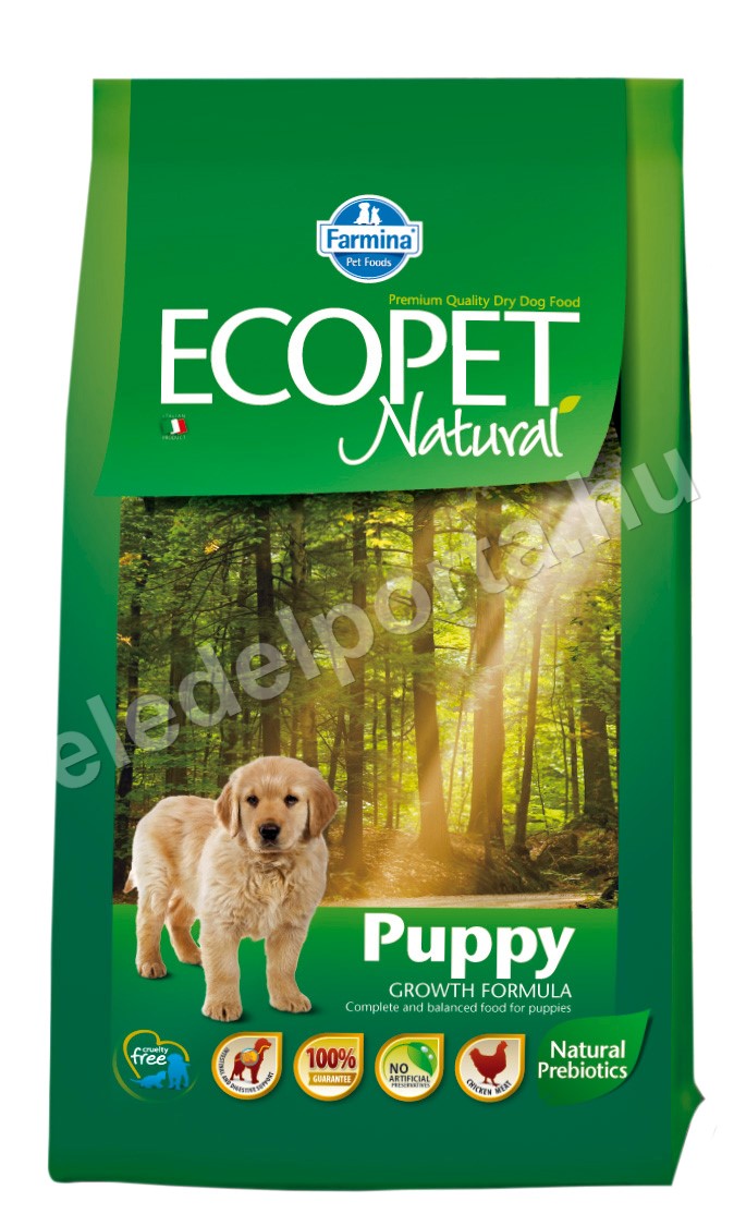 Ecopet Natural Puppy Medium 2x14 kg