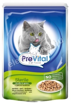 PreVital Sterile baromfi mártásban 100 g
