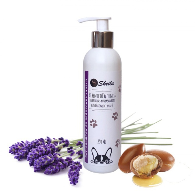 Sheila Pihentető Wellness levendulás kutyasampon 250 ml