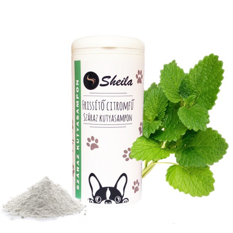 Sheila Frissítő citromfű száraz kutyasampon 120 g