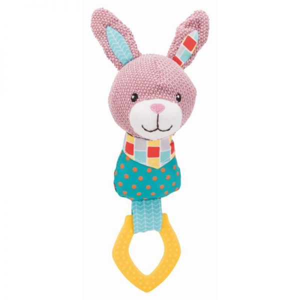 Trixie Junior Szövet Nyúl Karikával 23 cm