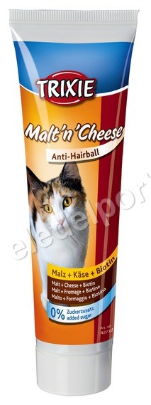 Trixie Malt'n'Cheese Anti-Hairball 100 g
