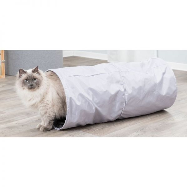 Trixie XXL Szövet Alagút Macskának 35x85 cm - Szürke
