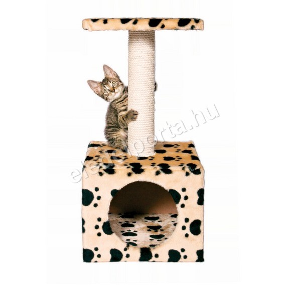 Trixie Zamora macskabútor 60 cm - Bézs/Tappancsos