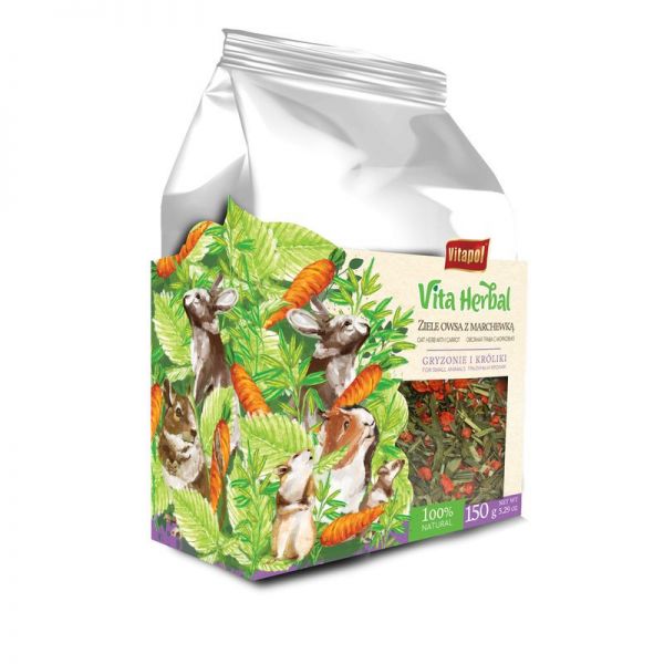 Vitapol Vita Herbal Zabfű Sárgarépával 150 g