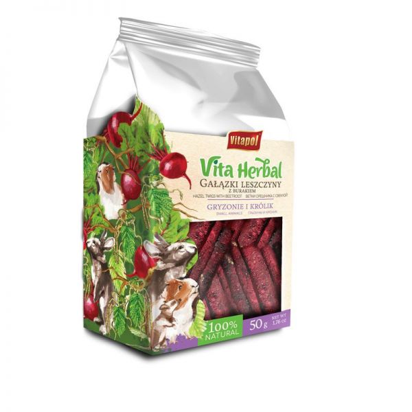 Vitapol Vita Herbal Mogyorógallyak Céklával 50 g
