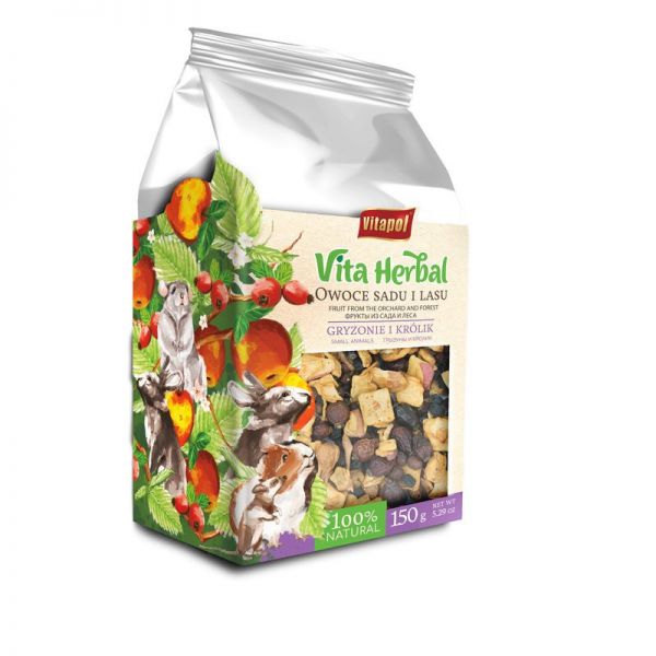 Vitapol Vita Herbal Gyümölcs és Erdei Gyümölcs 150 g