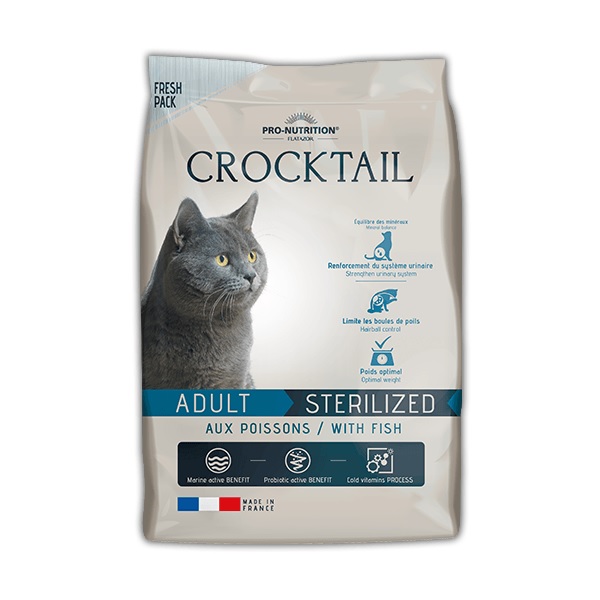 Flatazor Crocktail Adult Sterilized Fish 10 kg