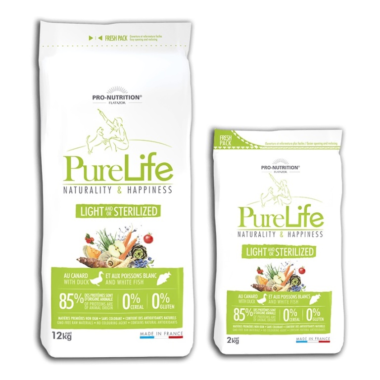 Flatazor Pure Life Light/Sterilized 12 kg
