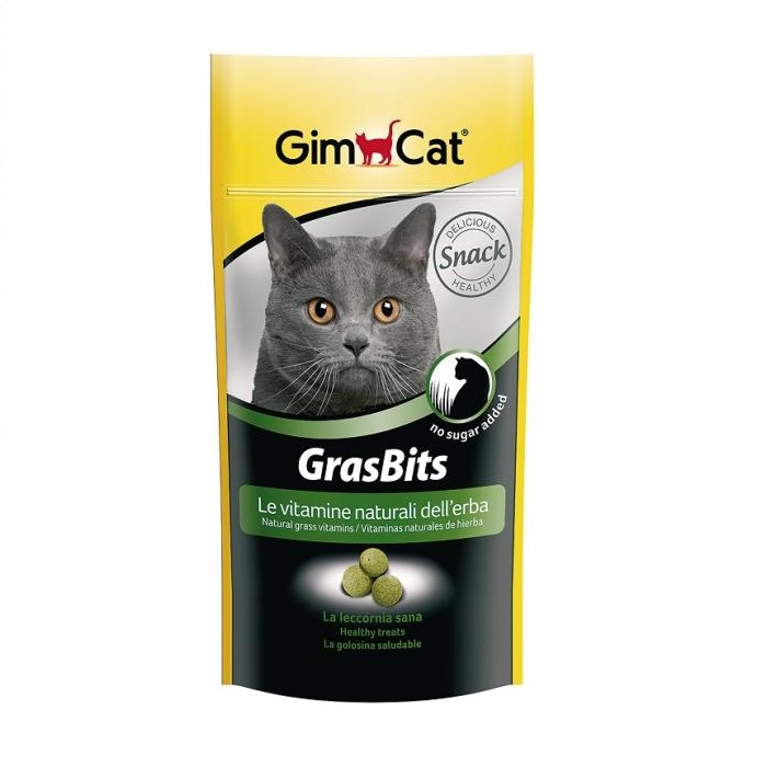 GimCat Gras Bits Zöld fű tabletta