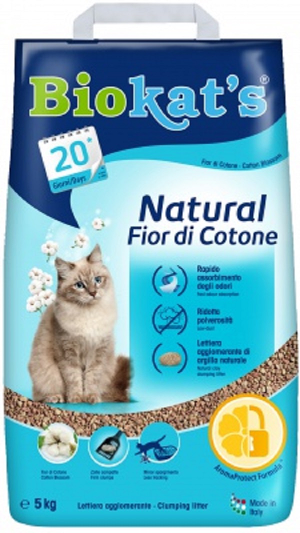 Biokat’s Natural Cotton Blossom  5 kg