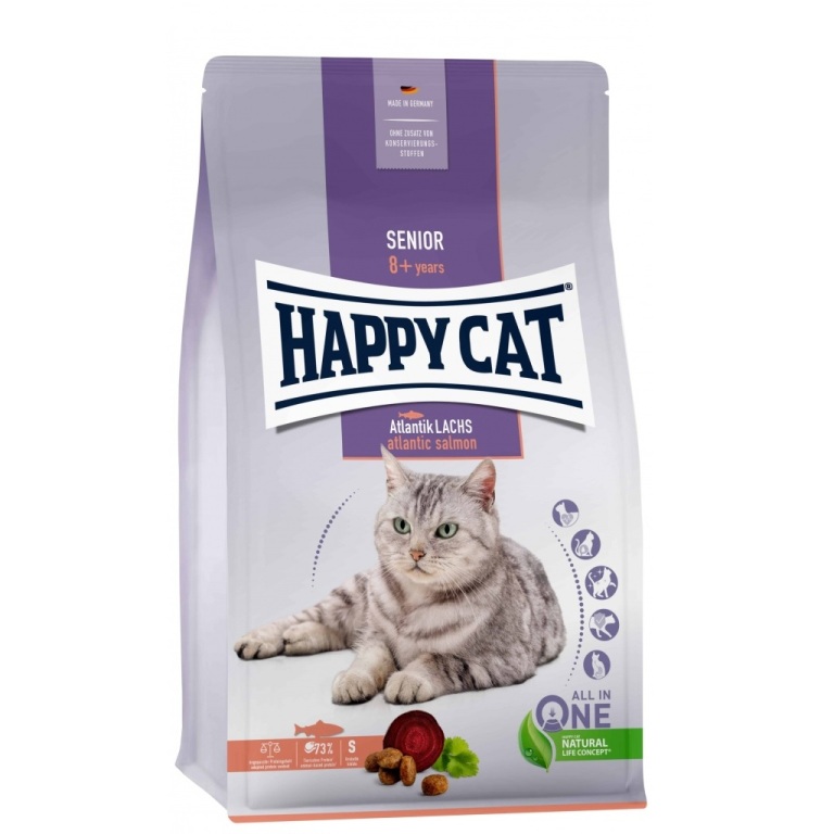 Happy Cat Senior Salmon 4 kg