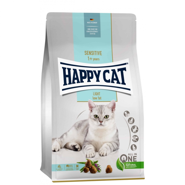 Happy Cat Sensitive Adult Light 10 kg