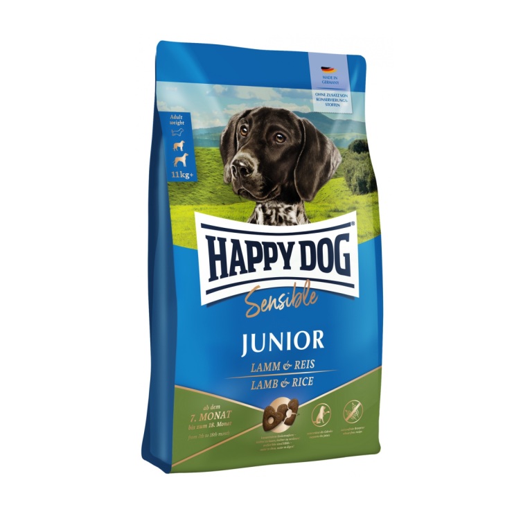Happy Dog Supreme Sensible Junior Lamb & Rice 4 kg