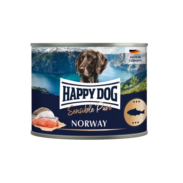 Happy Dog Sensible Pure Norway - Lazac 6x200 g