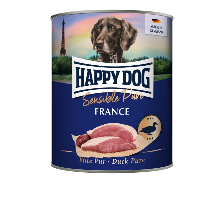 Happy Dog Sensible Pure France - Kacsa 6x800 g