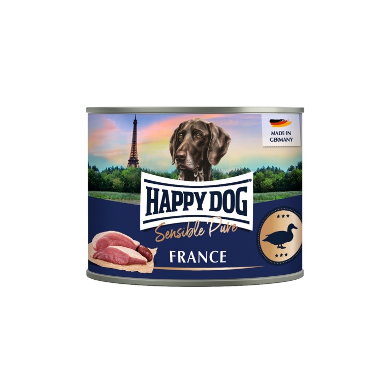 Happy Dog Sensible Pure France - Kacsa 6x200 g