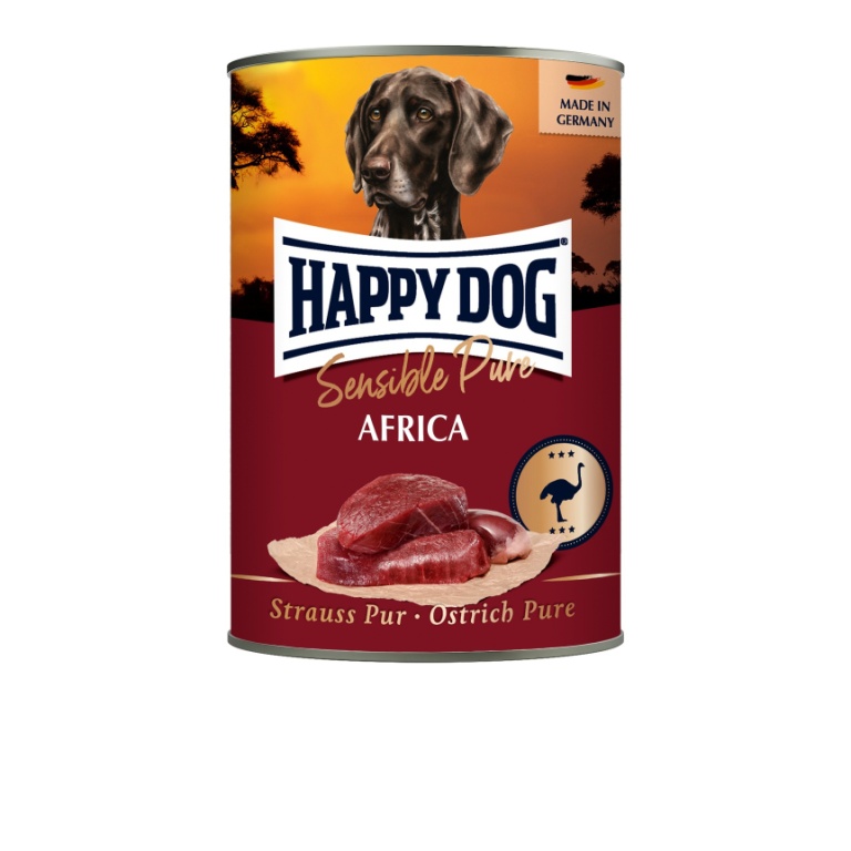 Happy Dog Sensible Pure Africa - Strucc 6x400 g
