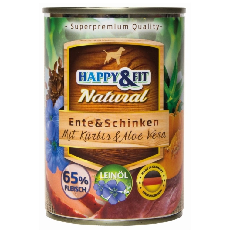 Happy&Fit Natural Ente & Schinken (kacsa és sonka) 400 g